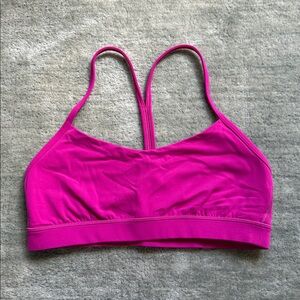 Lululemon Vibrant Pink Sports Bra